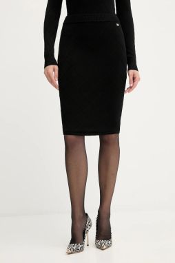 Sukňa Marciano Guess MILEY čierna farba, mini, puzdrová, 5YGD29 5036Z
