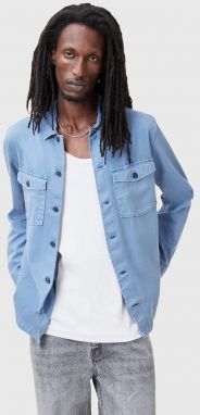 Bavlnená košeľa AllSaints SPOTTER LS SHIRT pánska, slim, s klasickým golierom, M154SB