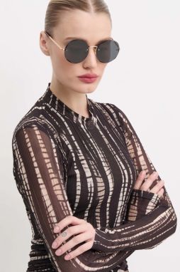 Slnečné okuliare Chloé dámske, zlatá farba, CH0254S