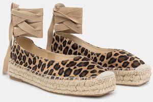 Semišové espadrilky Answear.LAB hnedá farba