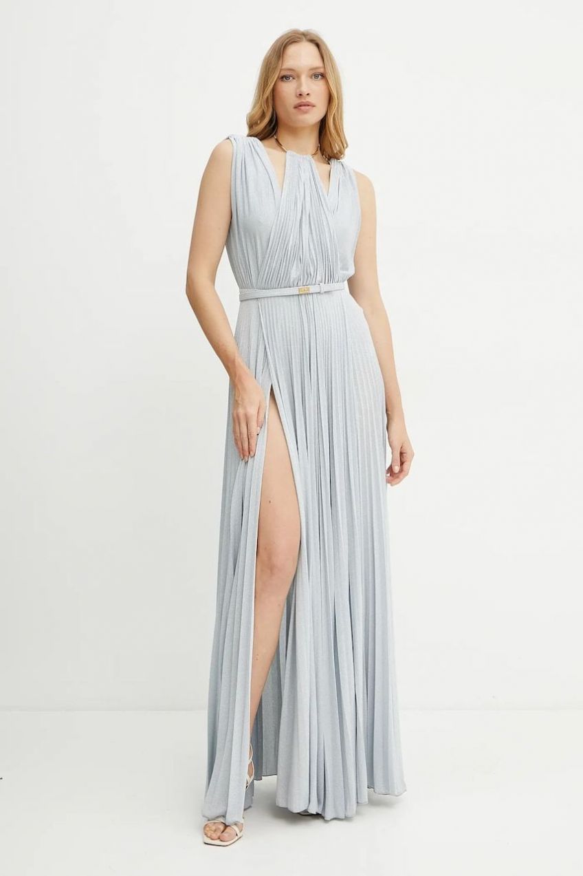 Šaty Elisabetta Franchi maxi, áčkový strih, ABR2152E2