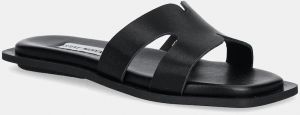 Kožené šľapky Steve Madden Sofia čierna farba, SM11003523