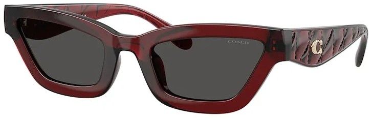 Slnečné okuliare Coach oranžová farba, 0HC8420U