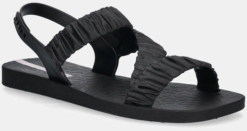 Sandále Ipanema GO FEVER FEM dámske, čierna farba, na plochom podpätku, 26896-AF060