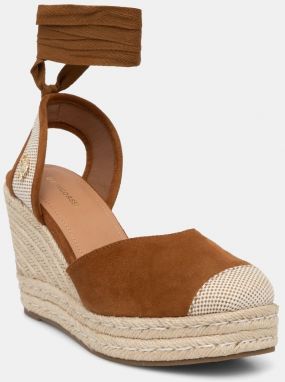 Espadrilky U.S. Polo Assn. STEFY hnedá farba, na kline, STEFY001W/5HT2