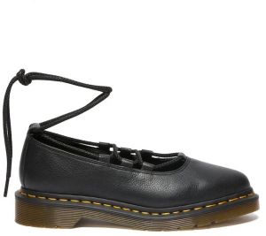 Kožené balerínky Dr. Martens Elphie II čierna farba, DM40683001