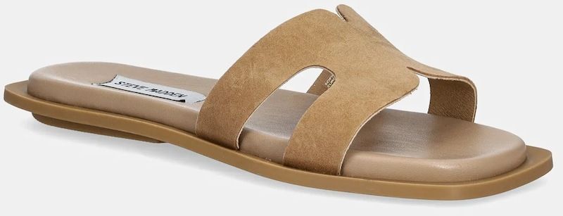Kožené šľapky Steve Madden Sofia dámske, hnedá farba, SM11003523