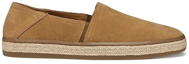 Semišové espadrilky Geox U PANTELLERIA hnedá farba, U55DWA 00022 C6018