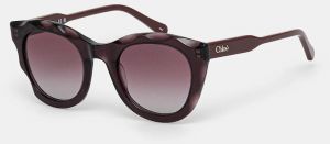 Slnečné okuliare Chloé dámske, ružová farba, CH0295S