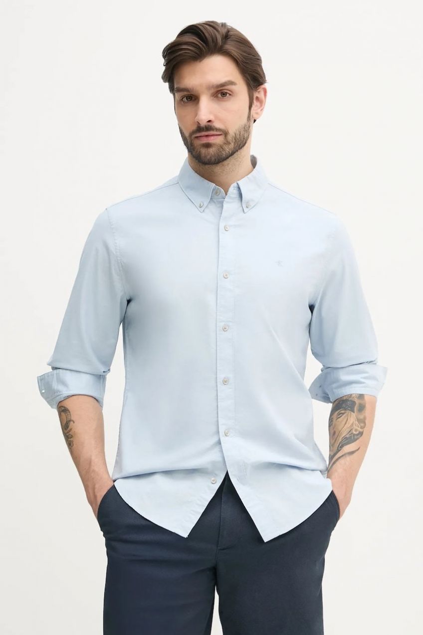 Košeľa Calvin Klein Jeans pánska, regular, s golierom button-down, LV040EM125