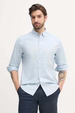 Košeľa Calvin Klein Jeans pánska, regular, s golierom button-down, LV040EM125