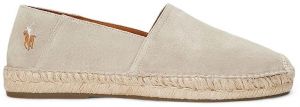 Semišové espadrilky Polo Ralph Lauren Cevio Slip béžová farba, 803961282001