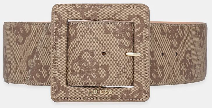 Opasok Guess QULD béžová farba, BW9247 P5370