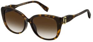 Slnečné okuliare Marc Jacobs dámske, hnedá farba, MARC 791/F/S