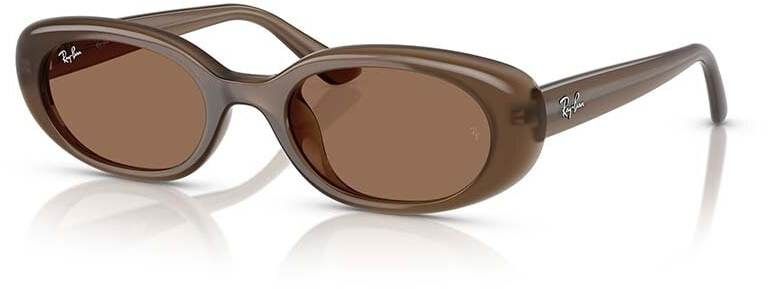Slnečné okuliare Ray-Ban dámske, hnedá farba, 0RB4441D