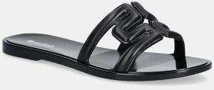 Šľapky Melissa M SLIDE dámske, čierna farba, M 36148