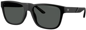Slnečné okuliare Emporio Armani pánske, čierna farba, 0EA4243
