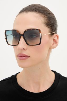 Slnečné okuliare Tom Ford Joanna hnedá farba, FT1039_5952P