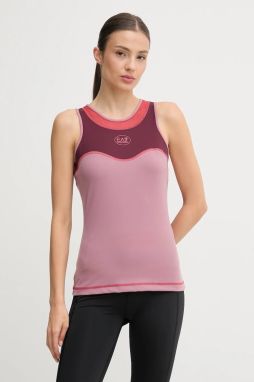Tréningový top EA7 Emporio Armani ružová farba, AF19155.7W000556