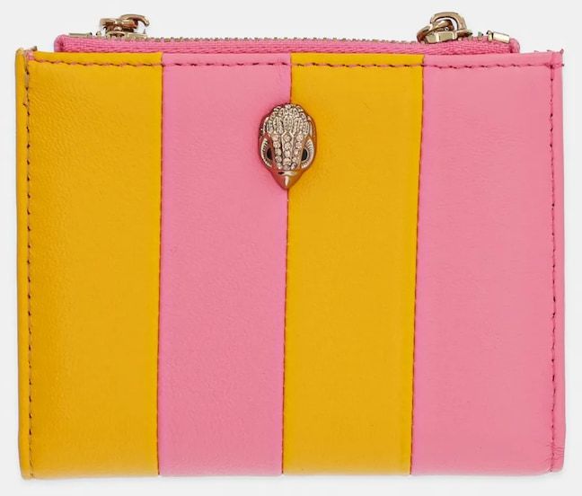 Kožená peňaženka Kurt Geiger London KENSINGTON ružová farba, 2746957109