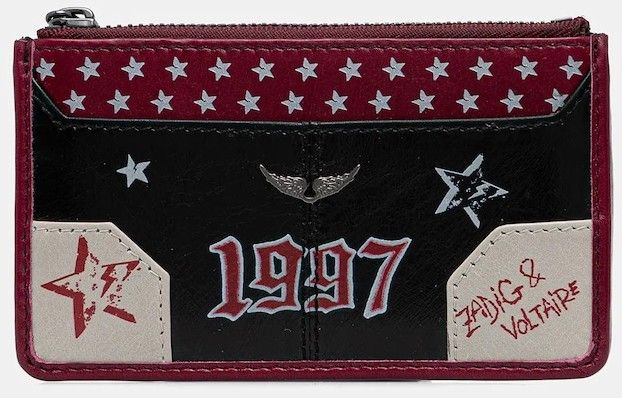 Kožená peňaženka ZADIG&VOLTAIRE čierna farba, LWSG03676
