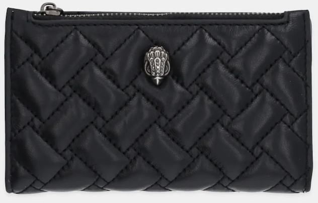 Kožená peňaženka Kurt Geiger London KENSINGTON čierna farba, 4703905109