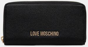 Peňaženka Love Moschino dámska, čierna farba, JC5700PP1NLD0000