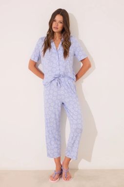 Pyžamo women'secret dámske, modrá farba, 4752519