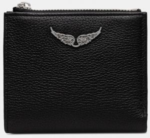 Kožená peňaženka ZADIG&VOLTAIRE čierna farba, LWSG03725