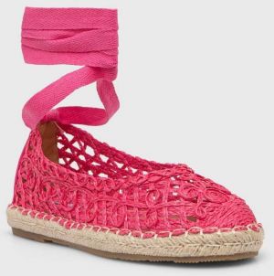Espadrilky Answear.LAB ružová farba