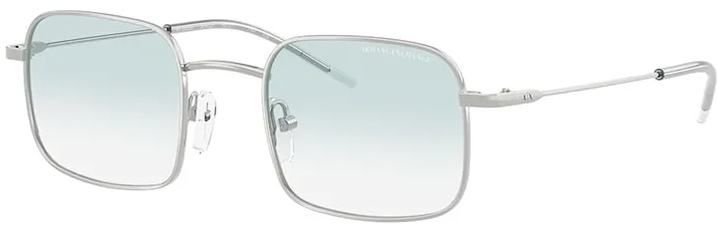 Slnečné okuliare Armani Exchange strieborná farba, 0AX2055S