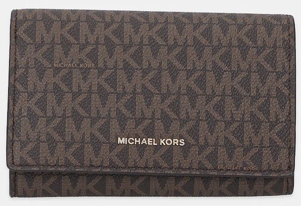 Peňaženka MICHAEL Michael Kors dámska, hnedá farba, 32T5GJ6D9B
