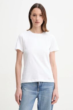 Bavlnené tričko Marciano Guess LOLIE dámske, biela farba, 5RGI02 6298A