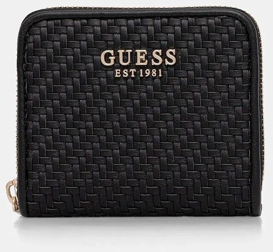 Peňaženka Guess MIREMA dámska, čierna farba, SWWG96 31137