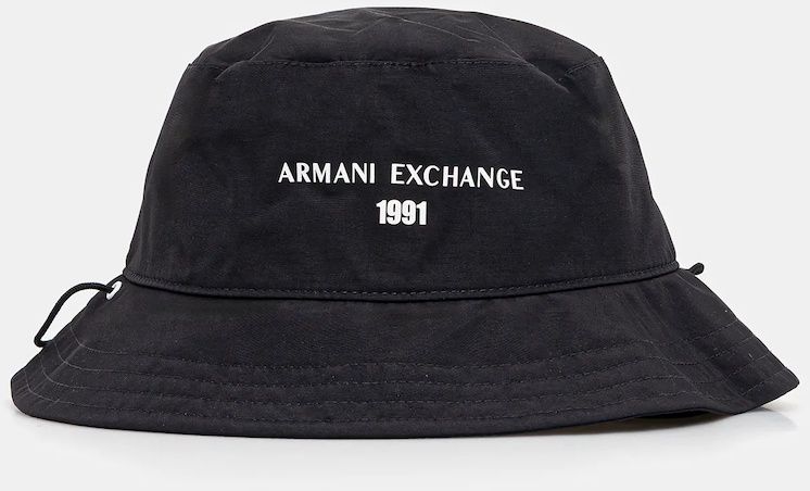 Klobúk Armani Exchange čierna farba, XM001515 AF15605