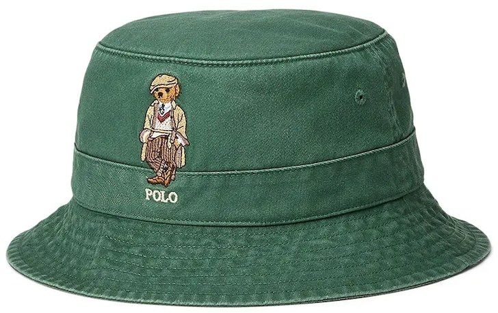 Bavlnený klobúk Polo Ralph Lauren zelená farba, 710979193