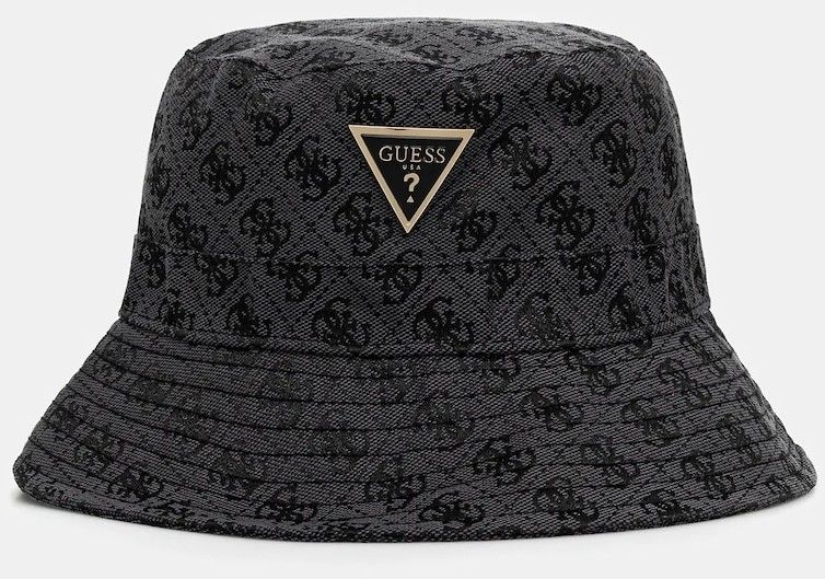 Klobúk Guess NOELLE šedá farba, AW5371 POL01