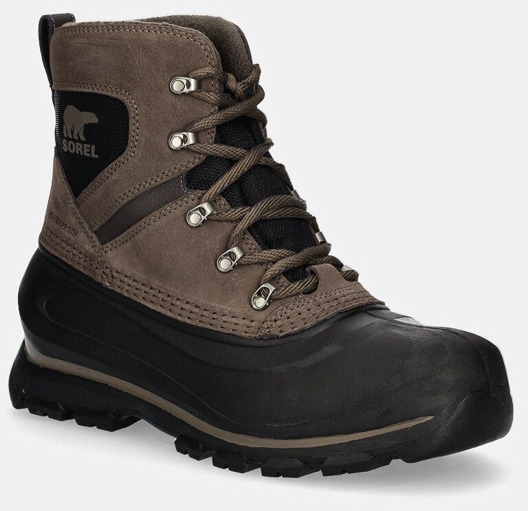 Topánky Sorel BUXTON LACE WP 24 pánske, zelená farba, 2084901245