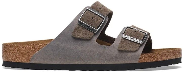 Kožené šľapky Birkenstock Arizona pánske, zelená farba, 1029159