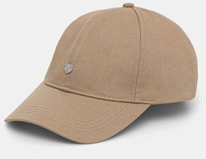 Bavlnená šiltovka Barbour Cascade Shield Cap béžová farba, jednofarebná, MHA0902