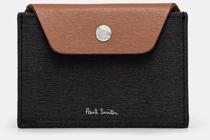 Puzdro na karty Paul Smith čierna farba, M1A-6343-PSTRGS