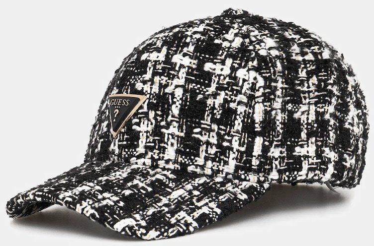 Šiltovka Guess GIULLY čierna farba, AW5369 POL01