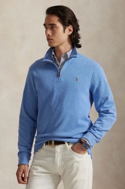 Bavlnená mikina Polo Ralph Lauren šedá farba, 710671929