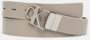 Obojstranný kožený opasok Calvin Klein Jeans dámsky, čierna farba, K60K612288