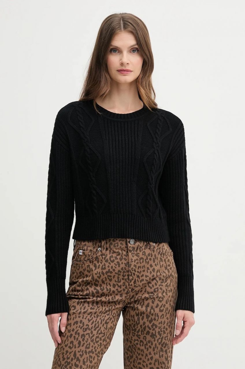 Sveter Dkny bordová farba, DJ4R0376