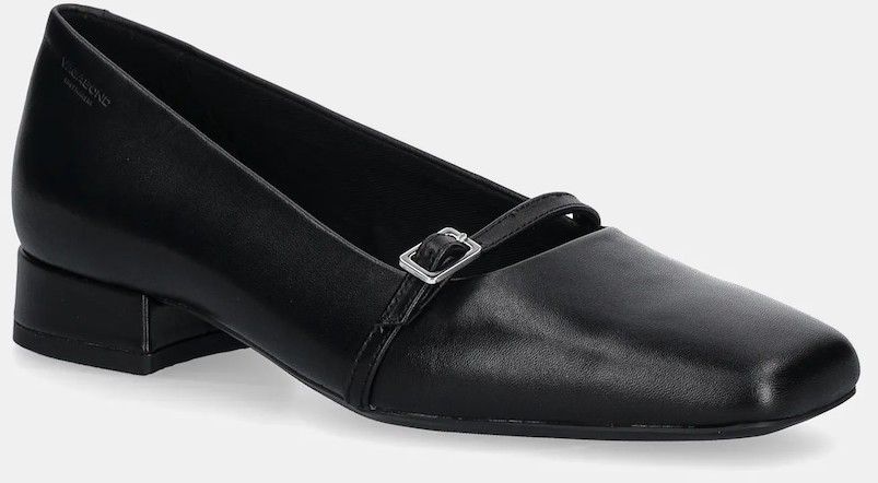 Kožené balerínky Vagabond Shoemakers DEBBI čierna farba, 5818-101-20