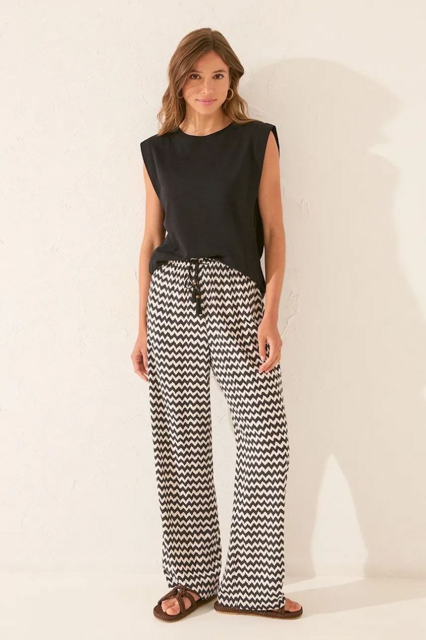 Pyžamo women'secret dámske, čierna farba, 3702233