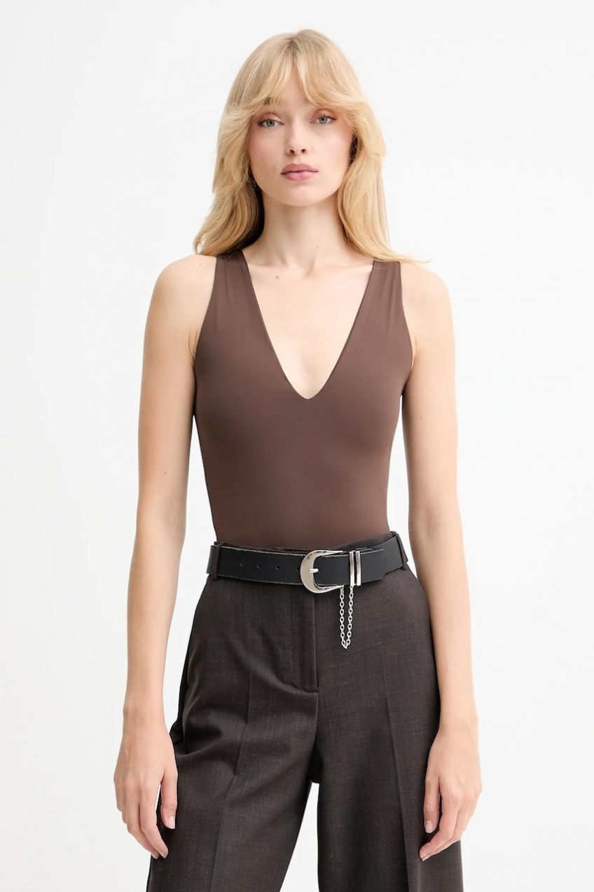 Body Bardot hnedá farba, 60038TB