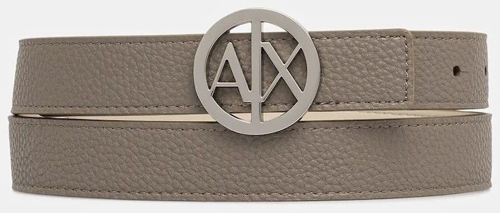 Opasok Armani Exchange šedá farba, 941118 0A877