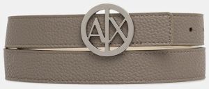 Opasok Armani Exchange šedá farba, 941118 0A877